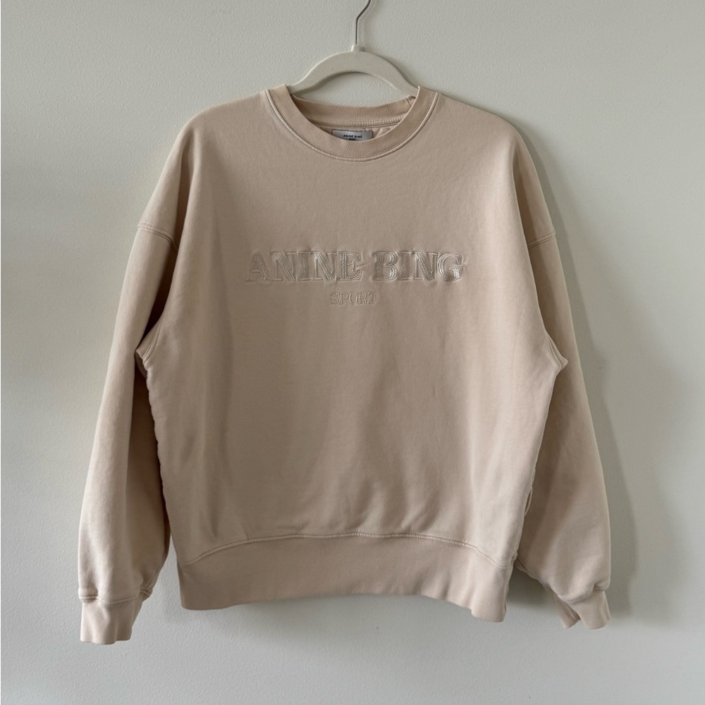 ANINE BING Sport Crewneck Sweatshirt